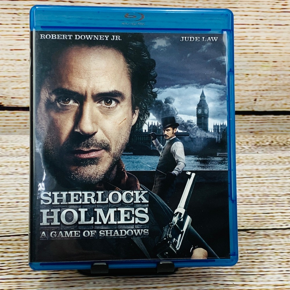 Sherlock Holmes A Game of Shadows‎ [2011 Blu-ray] Robert Downey Jr. Jude Law